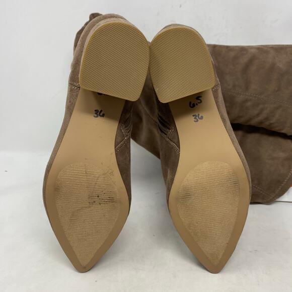 Steve Madden Over the Knee Stretch Suede Boots Womens Size 6.5 - Picture 8 of 8